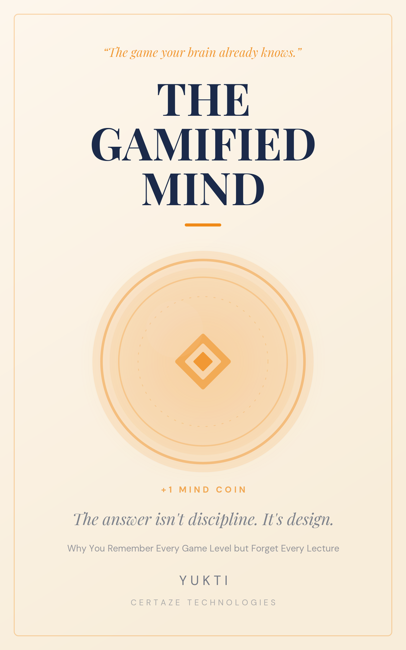The Gamified Mind — Book 1 of The Gamified Library, by Yukti